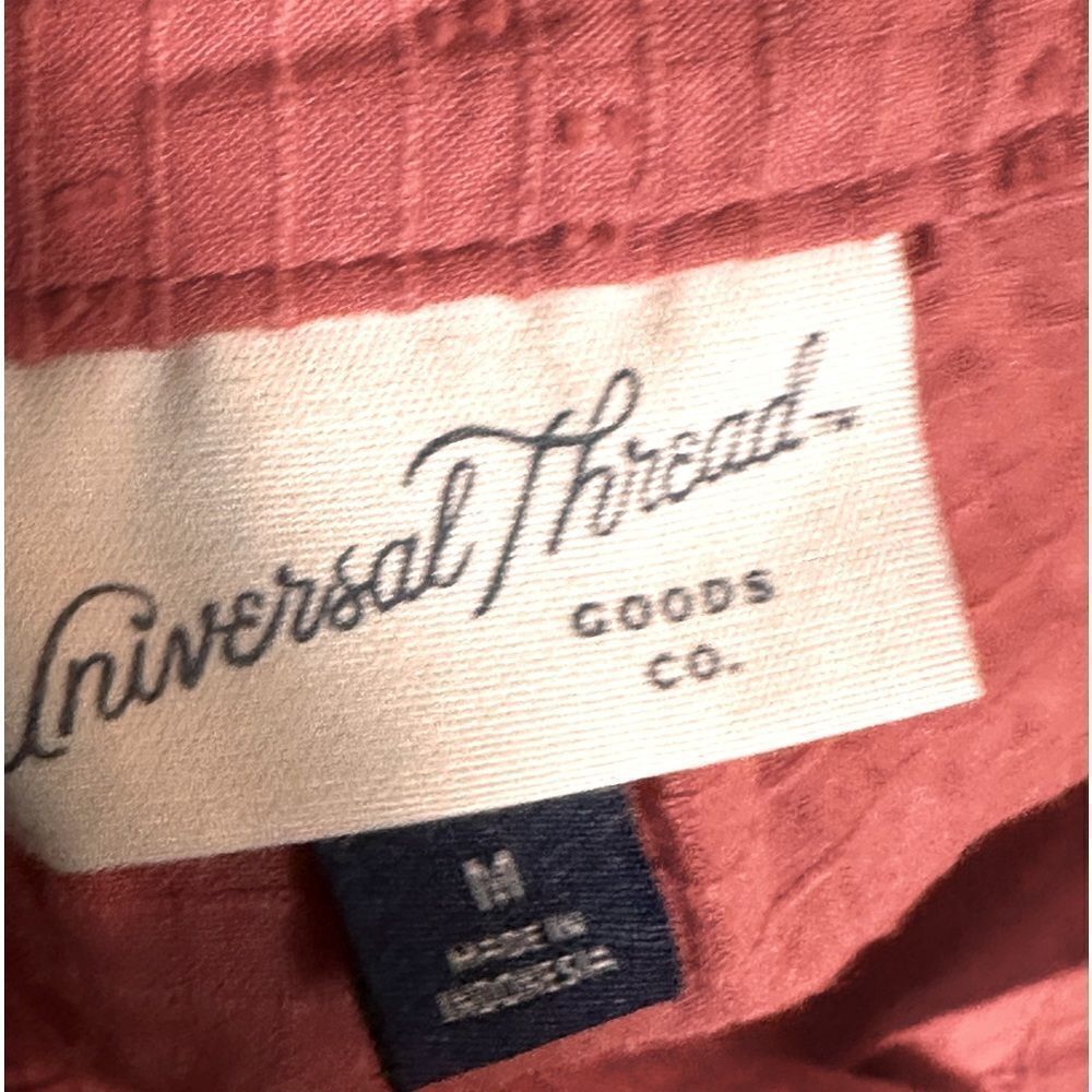 Universal Thread Oversized Long Sleeve Dusty Pink Blouse Size Medium 📦 - Picture 5 of 7